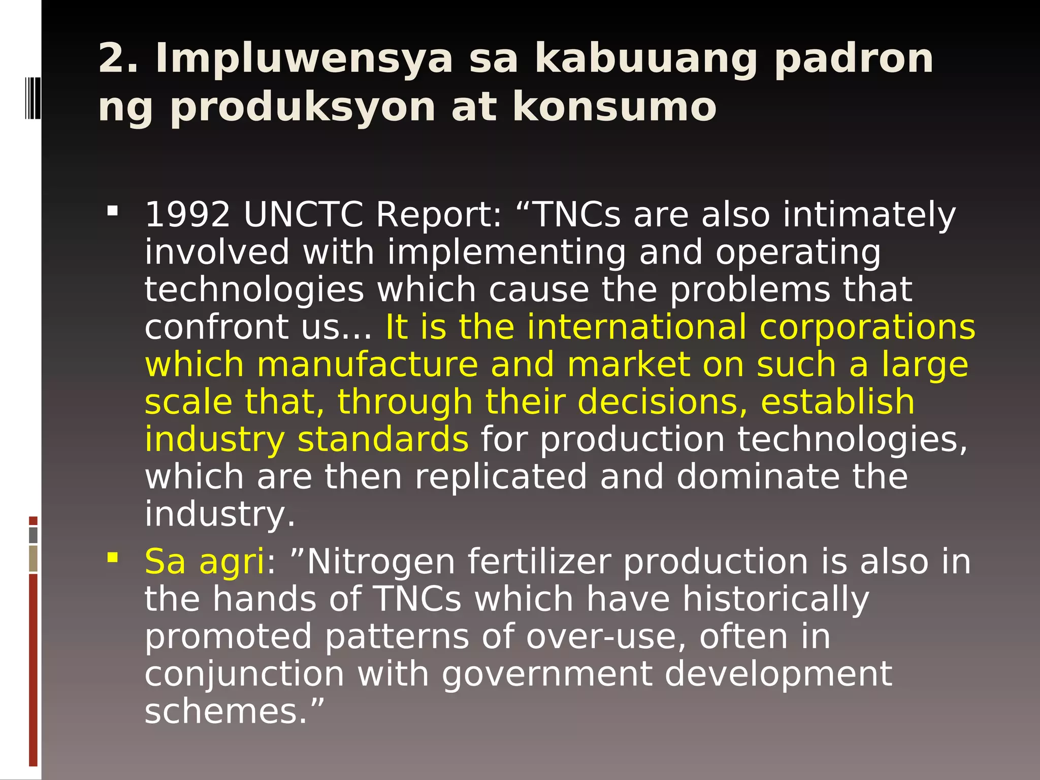 The Business Behind Climate Change Paul Quintos