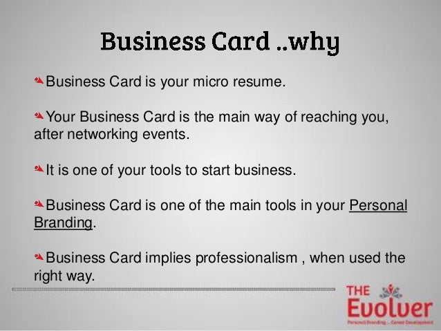 the business card principles part 1 design dos don ts
