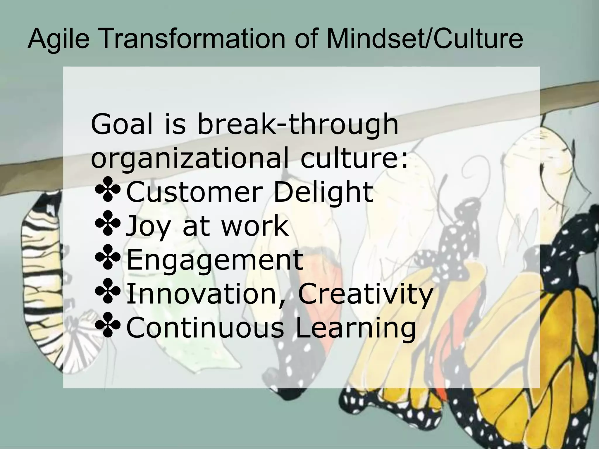 The business case for agile transformation | PPTX