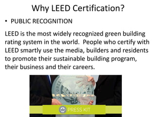 The business case for leed certification | PPTX