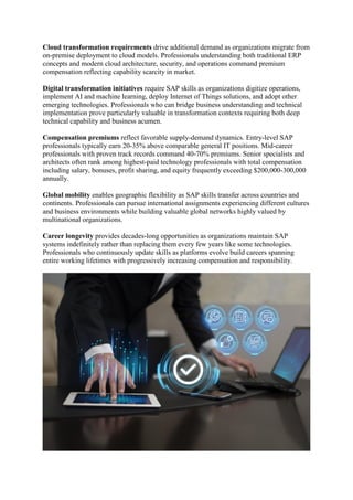 The Business Case for SAP – Enterprise Integration for Measurable ...