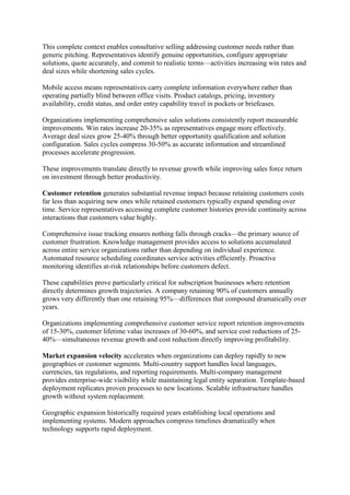 The Business Case for SAP – Enterprise Integration for Measurable ...