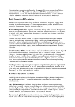 The Business Case for SAP – Enterprise Integration for Measurable ...