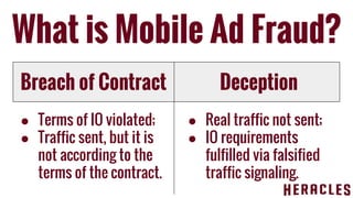 The business end of mobile ad fraud - Eric Seufert