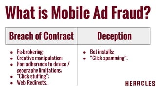 The business end of mobile ad fraud - Eric Seufert