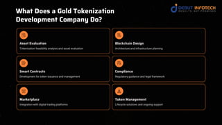 The Business Guide to Gold Tokenization Development Company Solutions | PDF