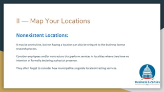 II — Map Your Locations