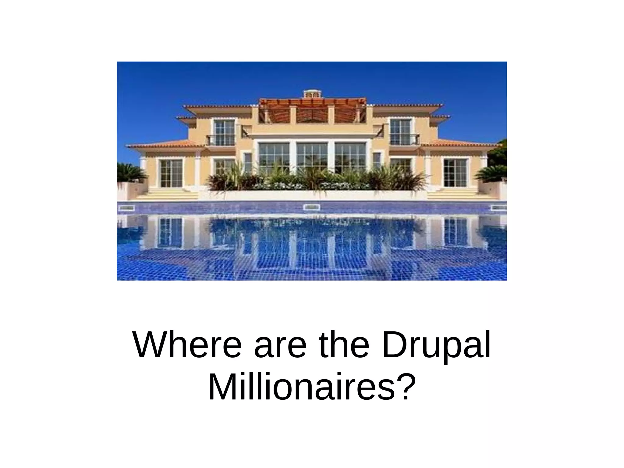 Web sites built on Drupal 