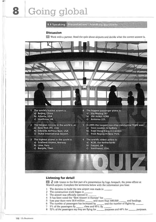 The business pre intermediate student book