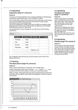 The business pre intermediate student book