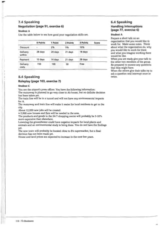 The business pre intermediate student book