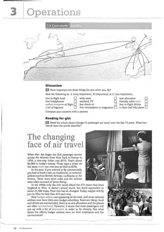 The business pre intermediate student book