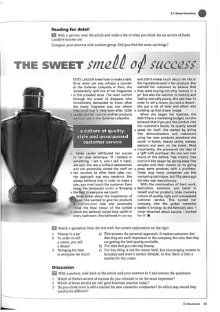 The business pre intermediate student book