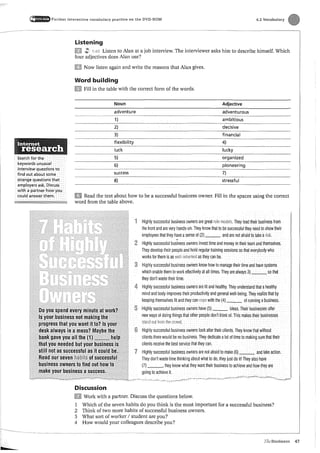 The business pre intermediate student book