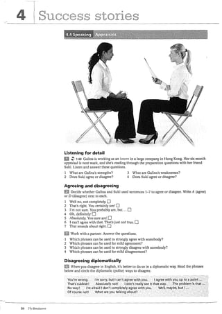 The business pre intermediate student book