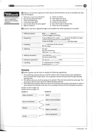 The business pre intermediate student book