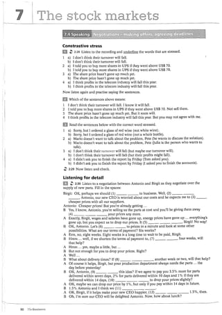 The business pre intermediate student book