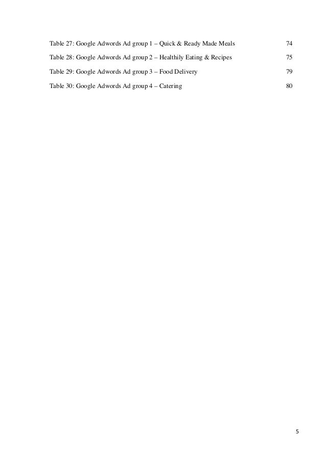 Digital Marketing Communications Strategy For The Butler S Pantry Du