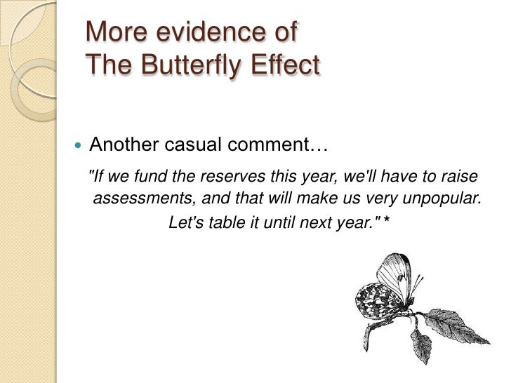 what does butterfly effect meaning