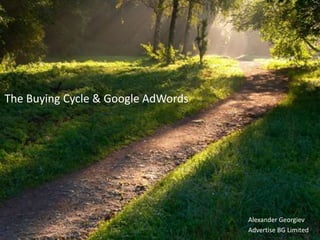 The Buying Cycle & Google AdWords Alexander Georgiev Advertise BG Limited 