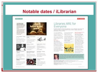 Notable dates / iLibrarian
 