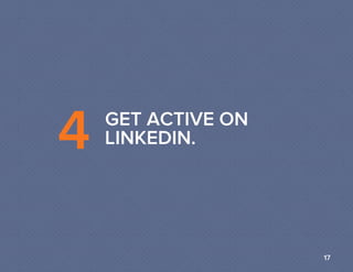 LinkedIn can be extremely powerful – especially when you're aware of all the social 
network’s hidden features that don't ...