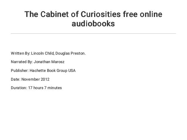 The Cabinet Of Curiosities Free Online Audiobooks