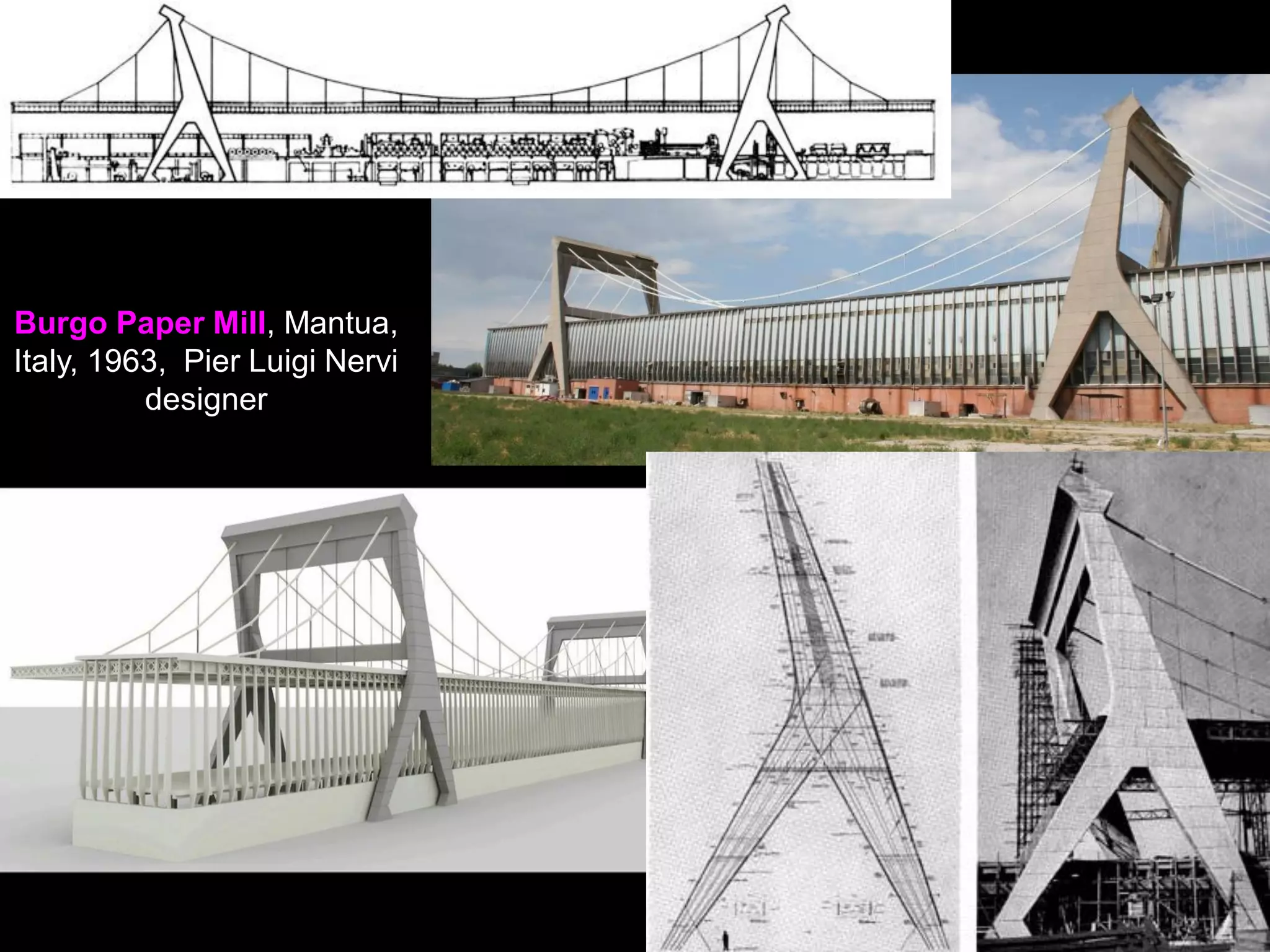 Golden Gate Bridge
(one 2224 ft), San
Francisco, 1936,
C.H. Purcell
 