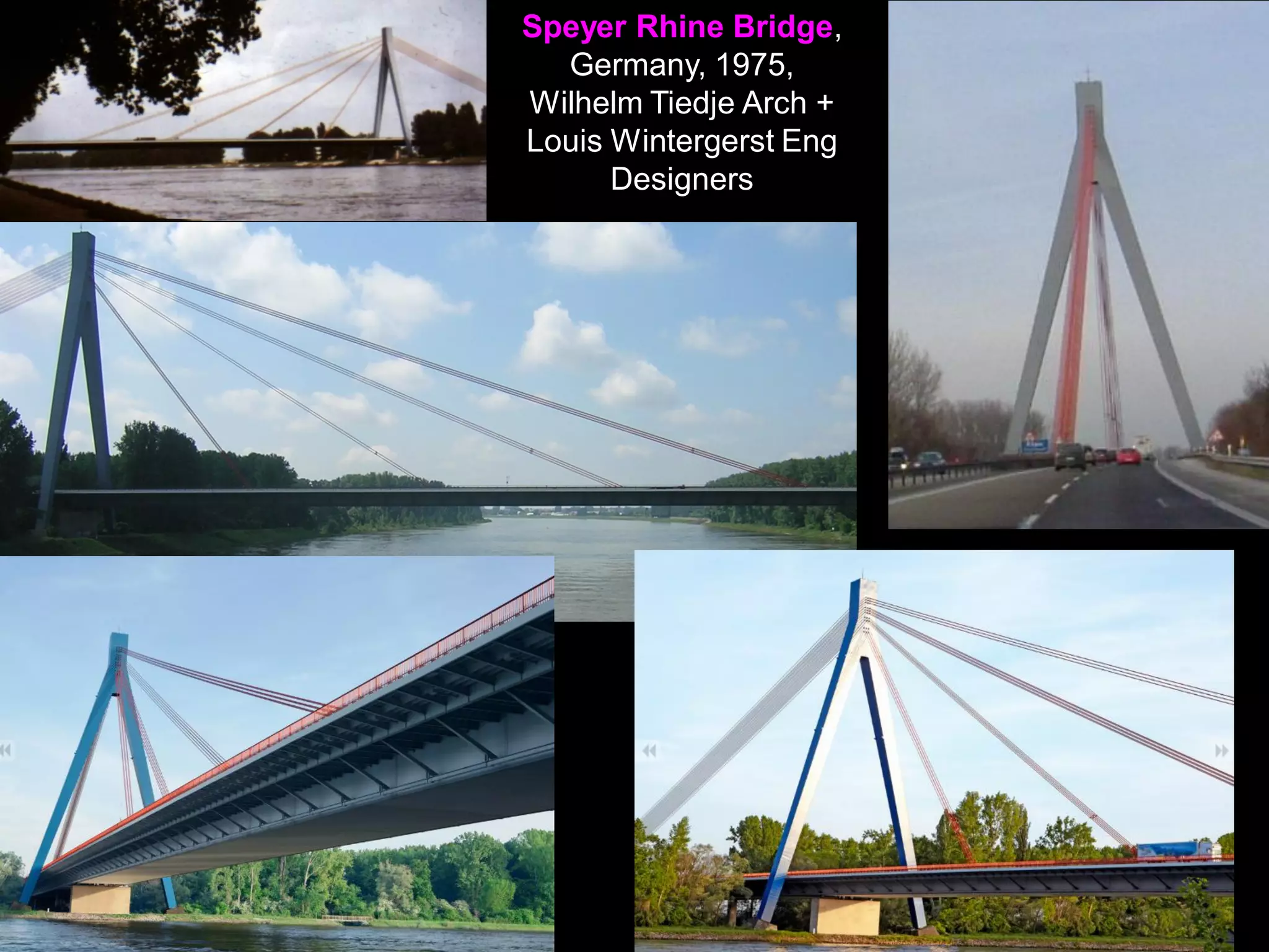 Ganter Bridge,
Brig, Switzerland,
1980, Christian
Menn designer
 