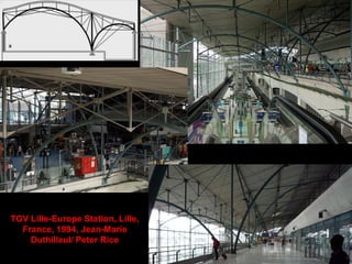 Museum for Hamburg History, courtyard roof
(1989), Hamburg, Architect von Gerkan
Marg Arch, Jörg Schlaich Struct. Eng
 