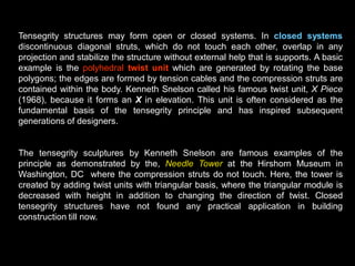 Hybrid tensile surface structures
 