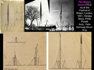 Tensegrity sculptures by K. Snelson
 