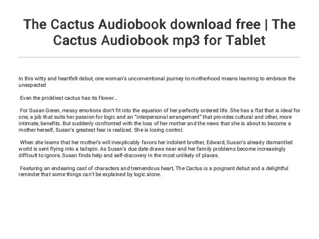 The Cactus Audiobook Download Free The Cactus Audiobook Mp3 For Tab
