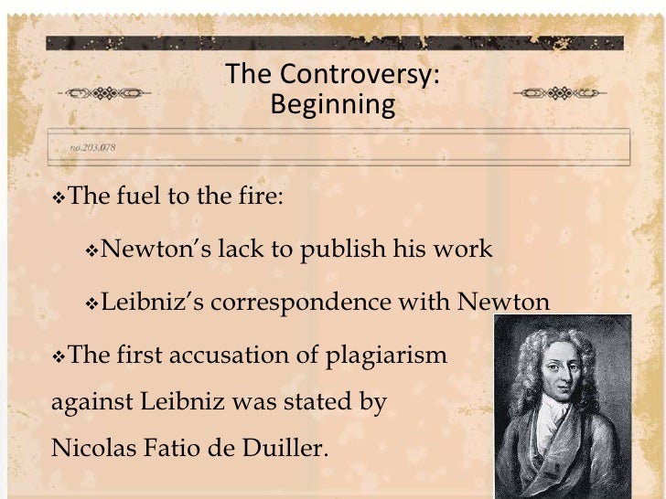 the calculus controversy take 3 leibniz works