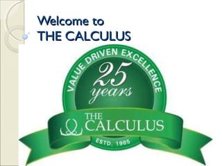The Calculus Franchise