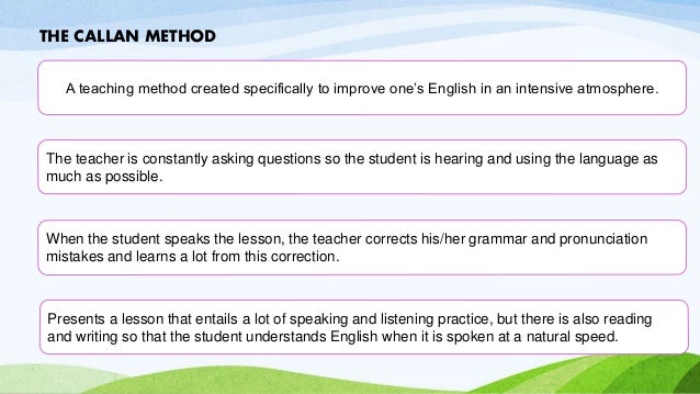 Callan Method Teacher Book