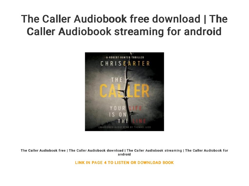 The Caller Streaming Vf The Caller Audiobook free download | The Caller Audiobook streaming f…