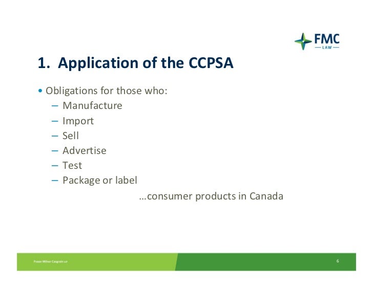 The Canada Consumer Product Safety Act 10 Things You Need to Know