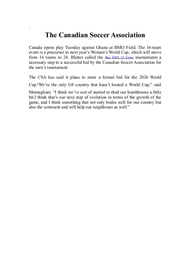 The canadian soccer association