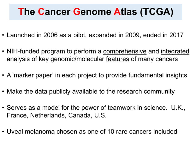 The Cancer Genome Atlas Update Pdf