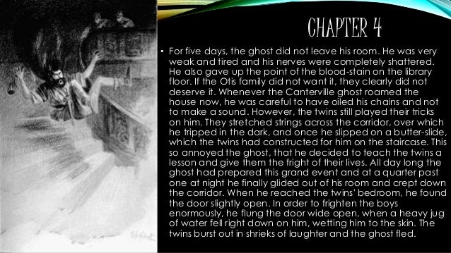 The Canterville Ghost Chapter 4 Summary