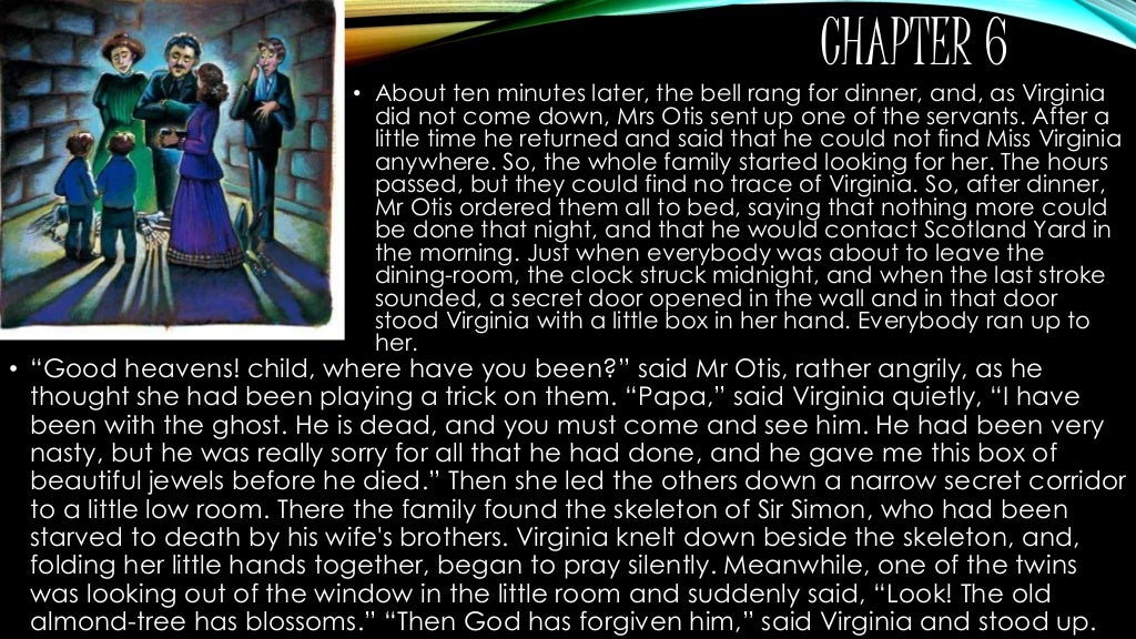 The Canterville Ghost Chapter 4 Summary
