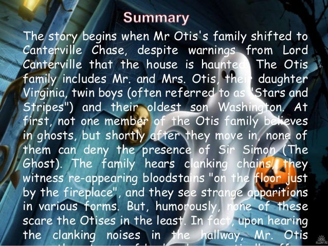 The Canterville Ghost Oscar Wilde