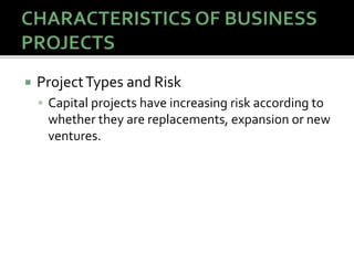 Potential Capital Project Risks Examples The capital budgeting process | PPTX