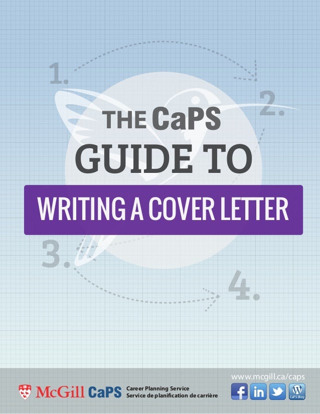 the caps guide to writing a cover letter guide to writing a cover letters