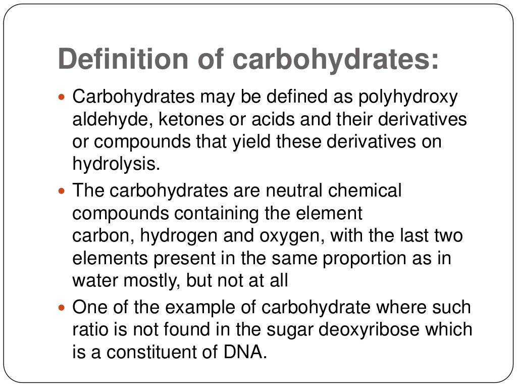 The carbohydrates in animal nutrition