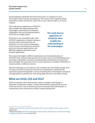 The Carbon Capture Crux | PDF