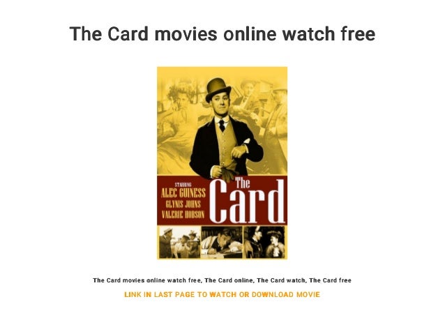 The Card Movies Online Watch Free
