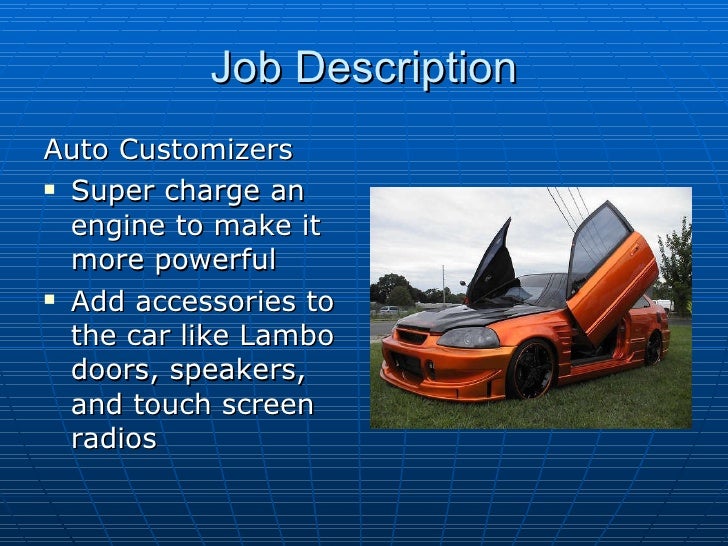 mechanic responsibilities