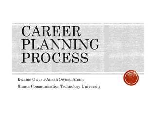 Kwame Owusu-Ansah Owusu Afram
Ghana Communication Technology University
 